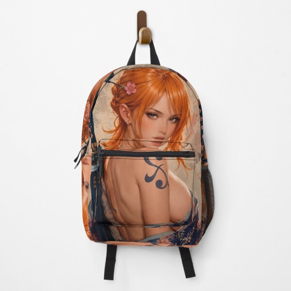 Item preview, Orange Haired Samurai Woman – Japanese Warrior Anime Girl Aesthetic designed and sold by Dyan4.