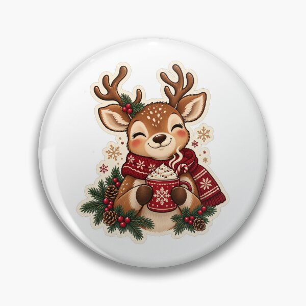 Item preview, Cozy Christmas Reindeer Hot Cocoa Sweater designed and sold by naruto4925.