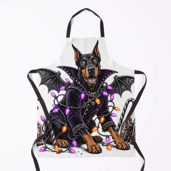 Item preview, Halloween Doberman Vampire with Bat Wings designed and sold by CraftyValley.