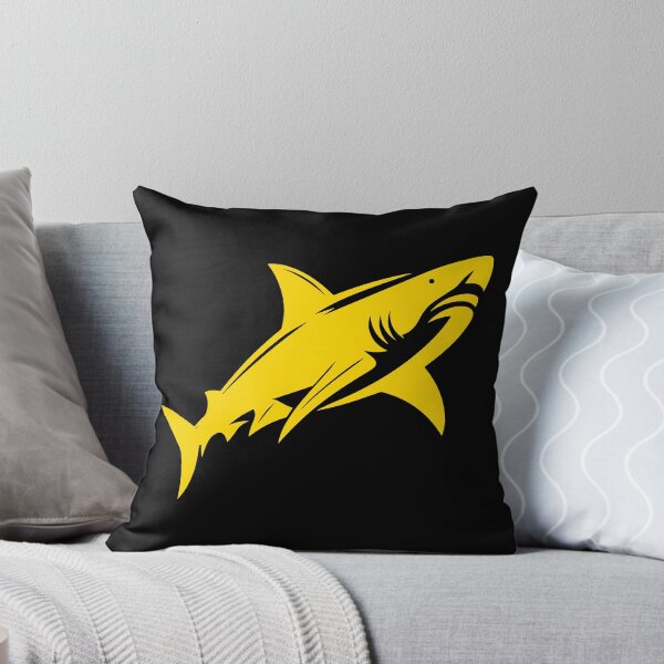 Item preview, Gold Great White Shark Design designed and sold by pattern-archive.