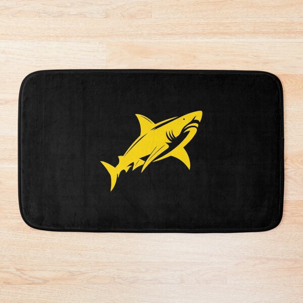 Item preview, Gold Great White Shark Design designed and sold by pattern-archive.