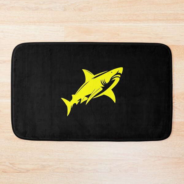 Item preview, Yellow Great White Shark Design designed and sold by pattern-archive.