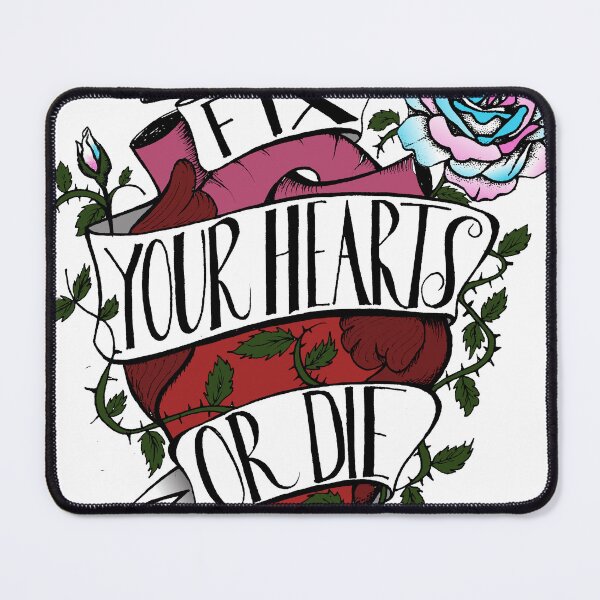 Item preview, Fix Your Hearts with Roses designed and sold by ReluctantFemme.