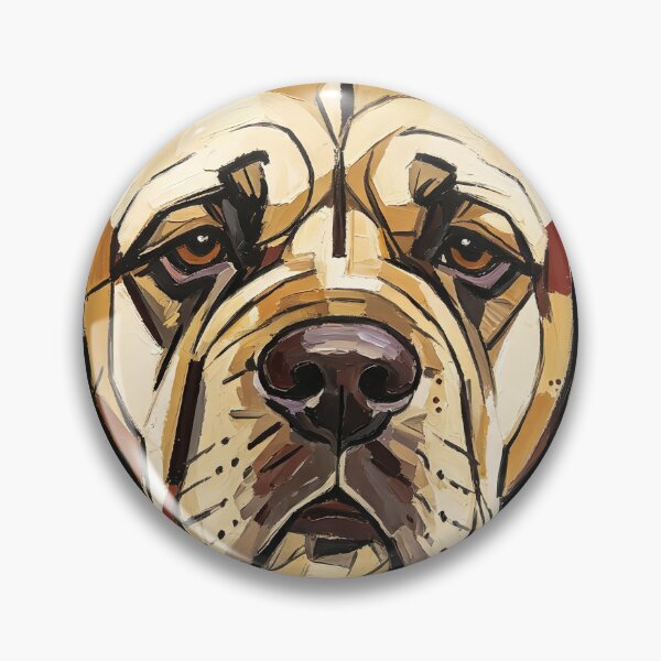 Item preview, impasto portrait designed and sold by forget45studio.