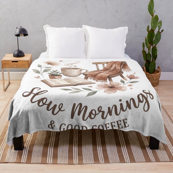 Item preview, Cozy Morning Coffee Floral Book Chair Aesthetic designed and sold by StickerNestYou.