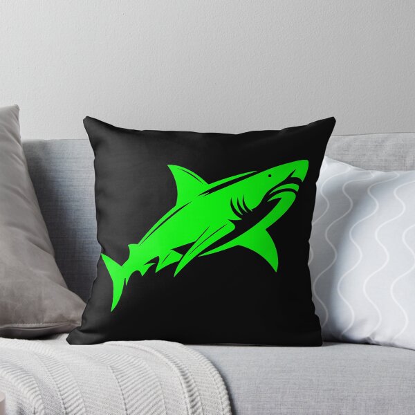 Item preview, Lime Great White Shark Design designed and sold by pattern-archive.
