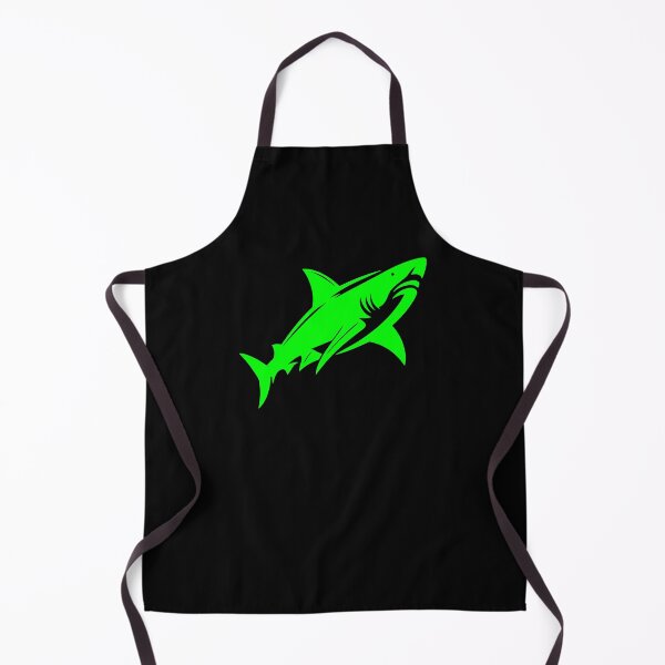 Item preview, Lime Great White Shark Design designed and sold by pattern-archive.
