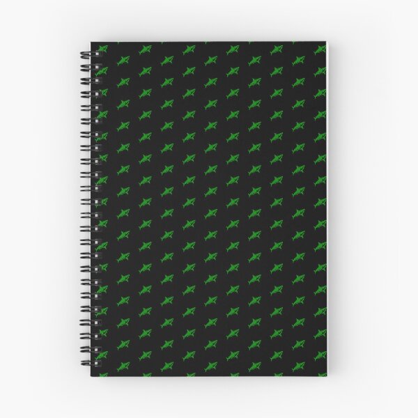 Item preview, Green Great White Shark Design designed and sold by pattern-archive.