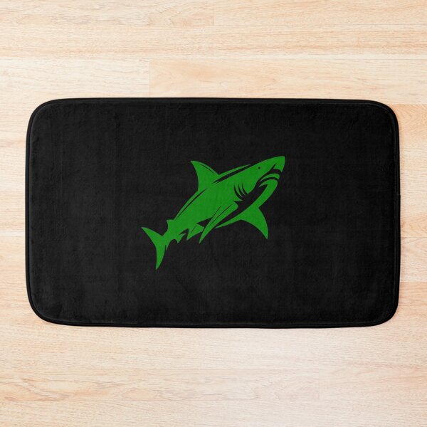 Item preview, Green Great White Shark Design designed and sold by pattern-archive.