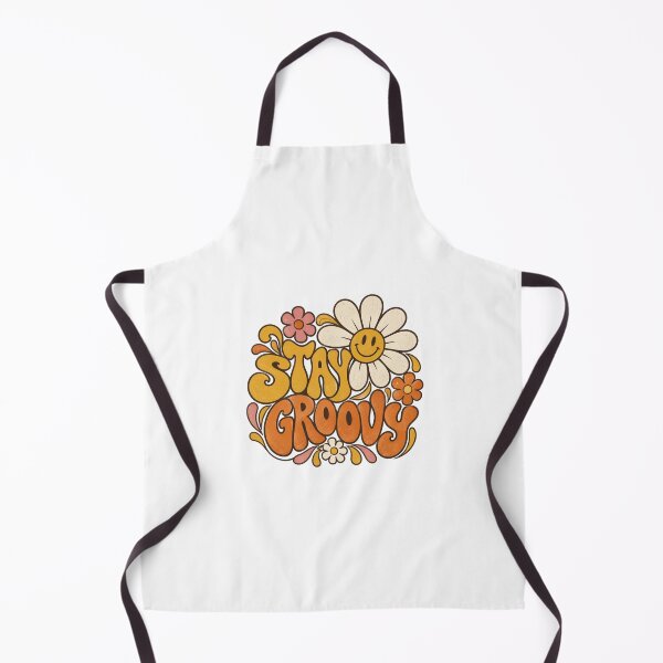 Item preview, Stay Groovy – Retro Flower Power Daisy designed and sold by MotionBanana Art.