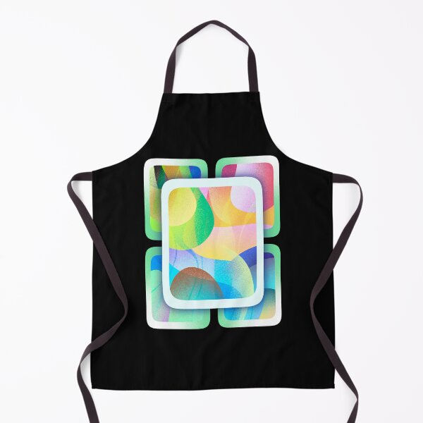Item preview, Abstract Avocado Five Square designed and sold by Static.Alien.
