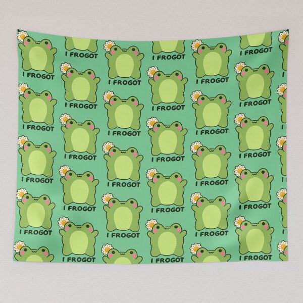 Item preview, I Frogot Frog - Funny Frog Meme designed and sold by PatternFariss.