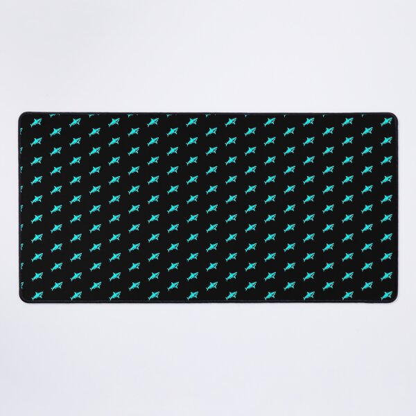 Item preview, Cyan Great White Shark Design designed and sold by pattern-archive.