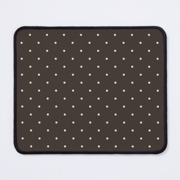 Aperçu de l'œuvre Motif à pois marron foncé et beige clair – Style vintage minimaliste créée et vendue par DaisyHouse.