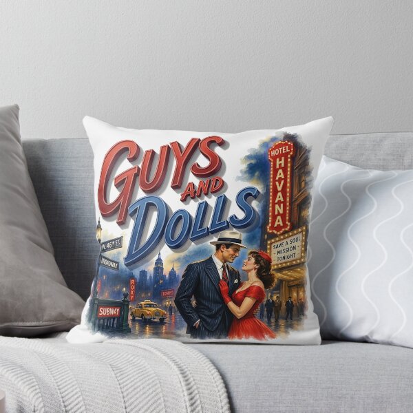 Item preview, Guys and Dolls the Musical designed and sold by Lyric Vault - Rock on.