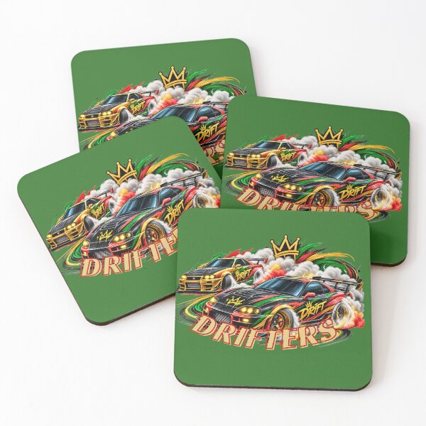 Item preview, Crown Drifters JDM Street Racing Cars Drift Art designed and sold by digitalbob60.