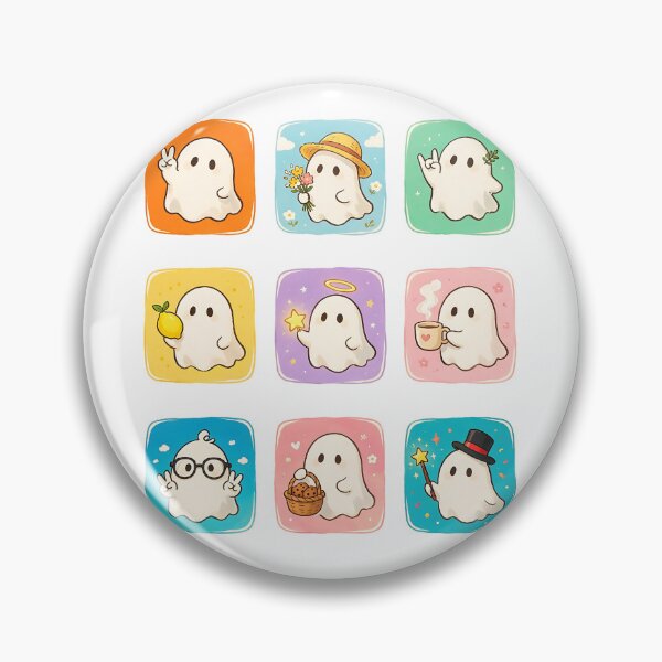 Item preview, 9 Quirky Ghosts! designed and sold by Birdie and Flynn.
