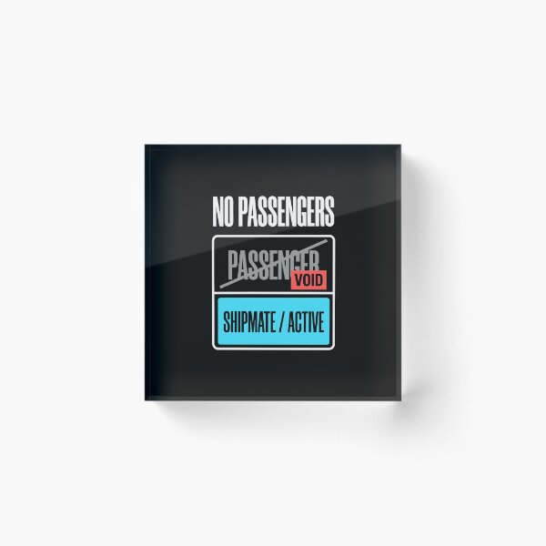 Item preview, No Passengers Shipmate Active Maritime Sailing Graphic designed and sold by SplashTastic.