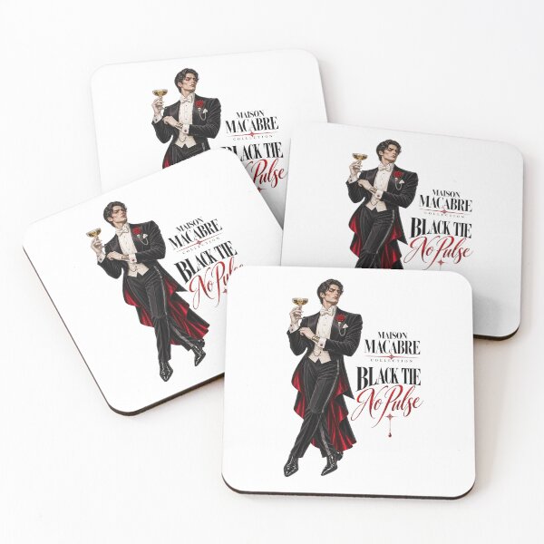 Item preview, MAISON MACABRE COLLECTION - Black Tie No Pulse designed and sold by WheelieGdArt.