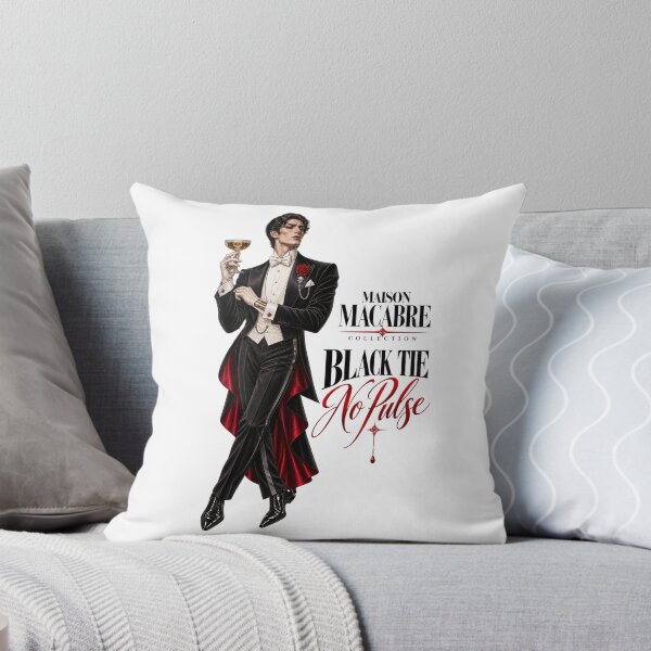 Item preview, MAISON MACABRE COLLECTION - Black Tie No Pulse designed and sold by WheelieGdArt.
