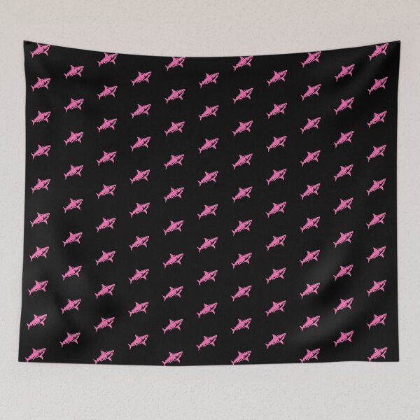 Item preview, Pink Great White Shark Design designed and sold by pattern-archive.