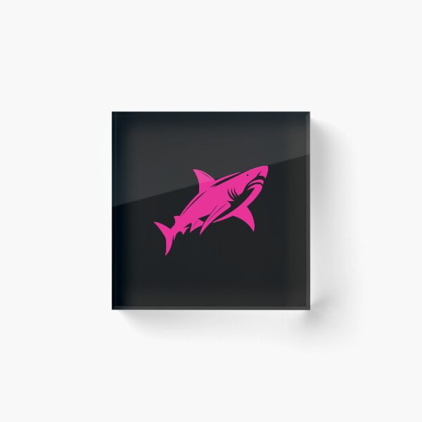 Item preview, Hot Pink Great White Shark Design designed and sold by pattern-archive.
