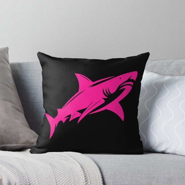 Item preview, Hot Pink Great White Shark Design designed and sold by pattern-archive.