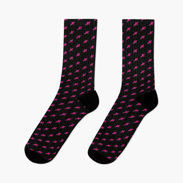 Item preview, Hot Pink Great White Shark Design designed and sold by pattern-archive.