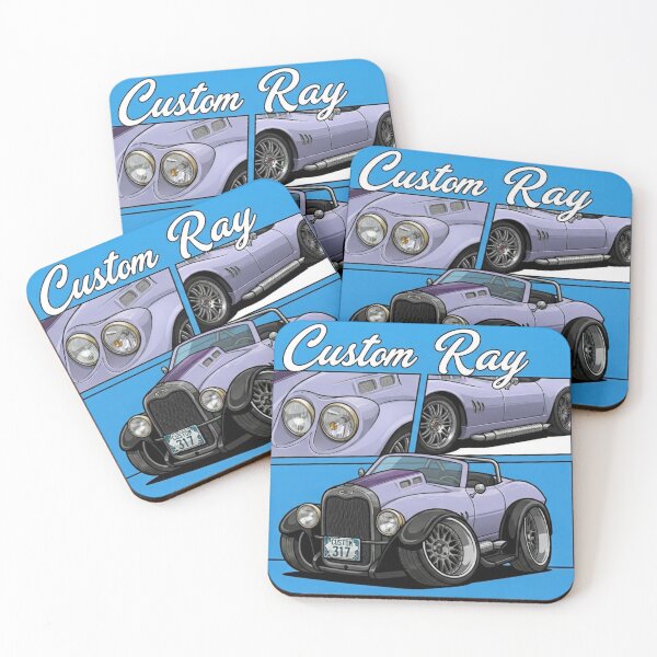 Item preview, Custom Ray - Purple Hot Rod 317 designed and sold by redkat-4.