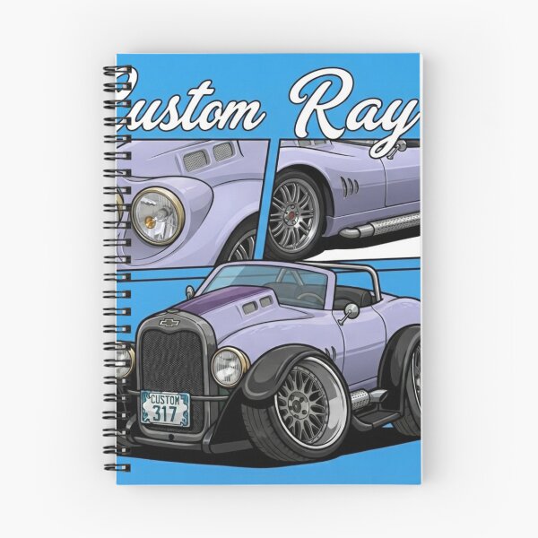 Item preview, Custom Ray - Purple Hot Rod 317 designed and sold by redkat-4.