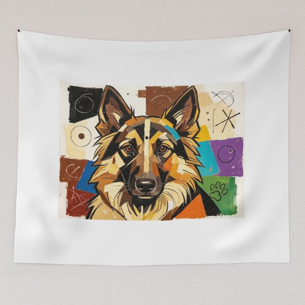 Item preview, impasto portrait designed and sold by forget45studio.