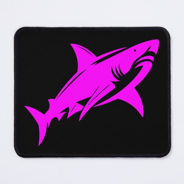 Item preview, Magenta Great White Shark Design designed and sold by pattern-archive.