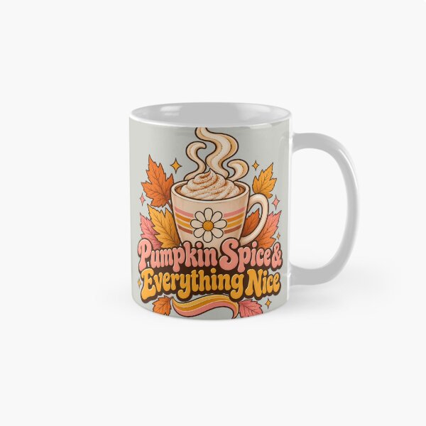 Item preview, Retro Pumpkin Spice Latte and Everything Nice Fall Design designed and sold by 2Sec.