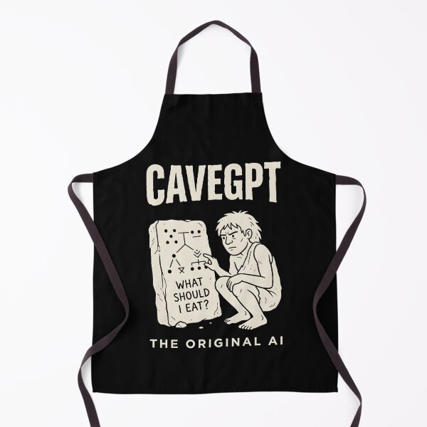 Item preview, CaveGPT The Original AI Funny Tech Humor designed and sold by SplashTastic.