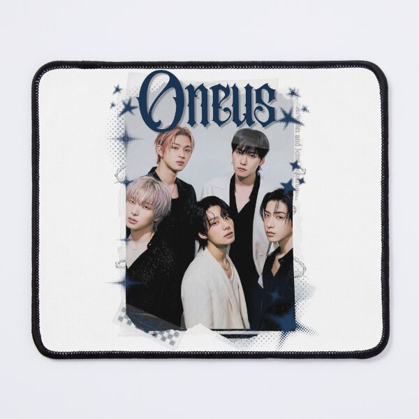 Item preview, ONEUS K-pop Boy Group Y2k Korean Pop Black and White Collage designed and sold by AJUNICE STUDIO.