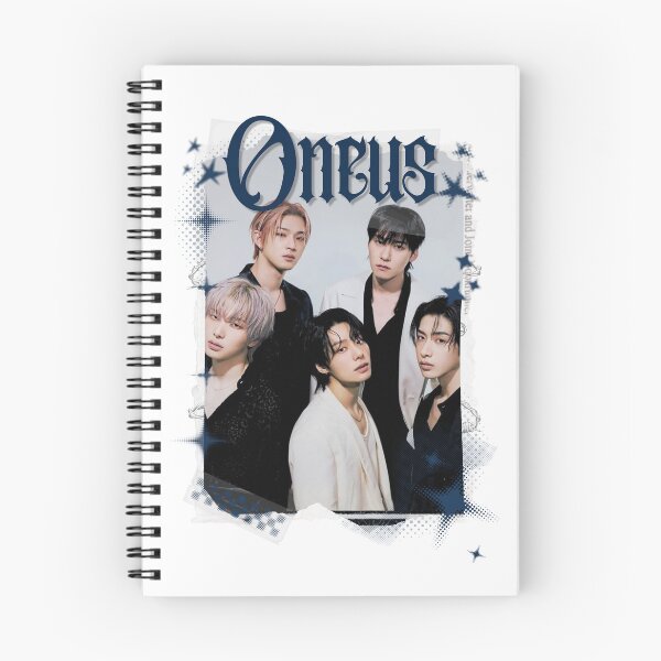 Item preview, ONEUS K-pop Boy Group Y2k Korean Pop Black and White Collage designed and sold by AJUNICE STUDIO.