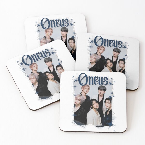 Item preview, ONEUS K-pop Boy Group Y2k Korean Pop Black and White Collage designed and sold by AJUNICE STUDIO.