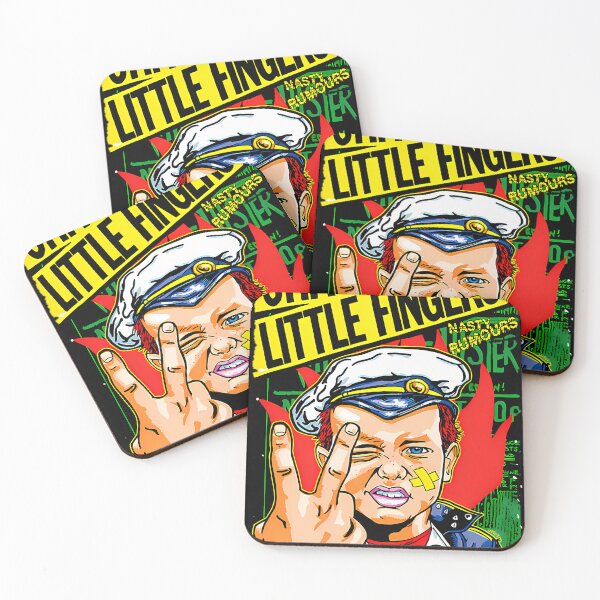 Item preview, The Stiff Little Fingers Band designed and sold by RetroArtCanvas.