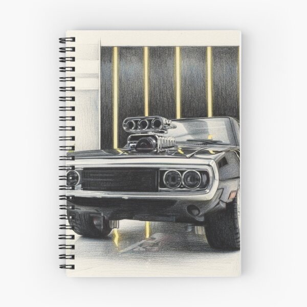 Item preview, Midnight Blower - Black Muscle Car designed and sold by redkat-4.