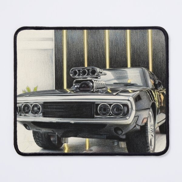 Item preview, Midnight Blower - Black Muscle Car designed and sold by redkat-4.