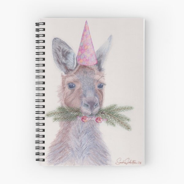 Item preview, Christmas Kangaroo designed and sold by SandraAnimalArt.
