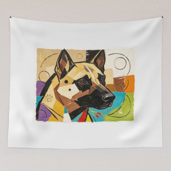 Item preview, impasto portrait designed and sold by forget45studio.