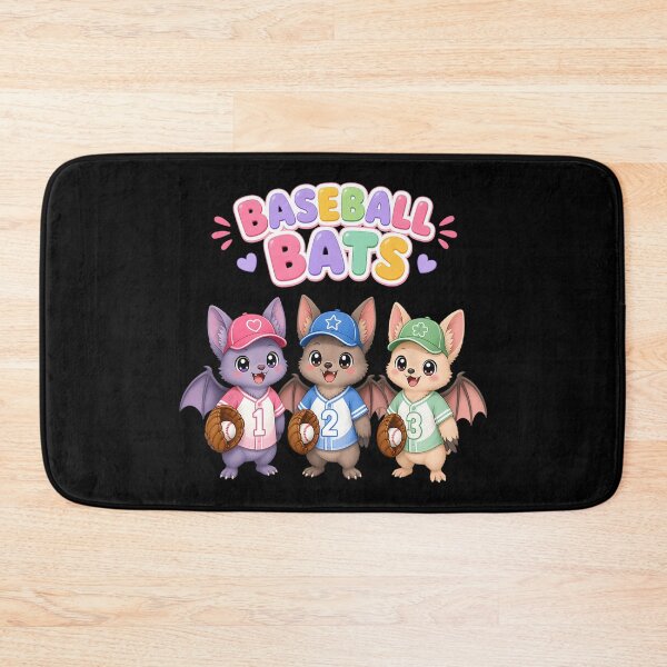 Item preview, Cute Baseball Bats Sports Team designed and sold by NoeValdric.
