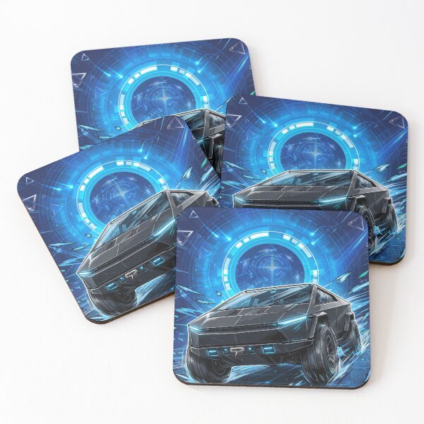 Item preview, Cyber Portal - Futuristic Electric Truck designed and sold by redkat-4.