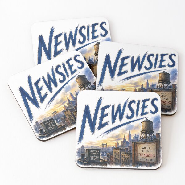 Item preview, Newsies the musical designed and sold by Lyric Vault - Rock on.
