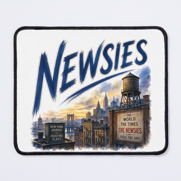 Item preview, Newsies the musical designed and sold by Lyric Vault - Rock on.