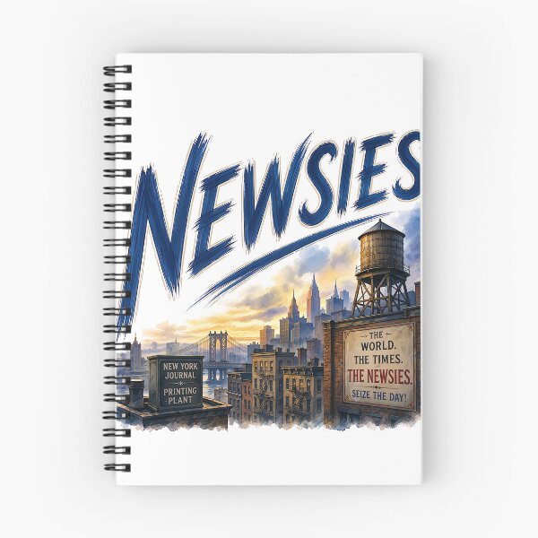 Item preview, Newsies the musical designed and sold by Lyric Vault - Rock on.