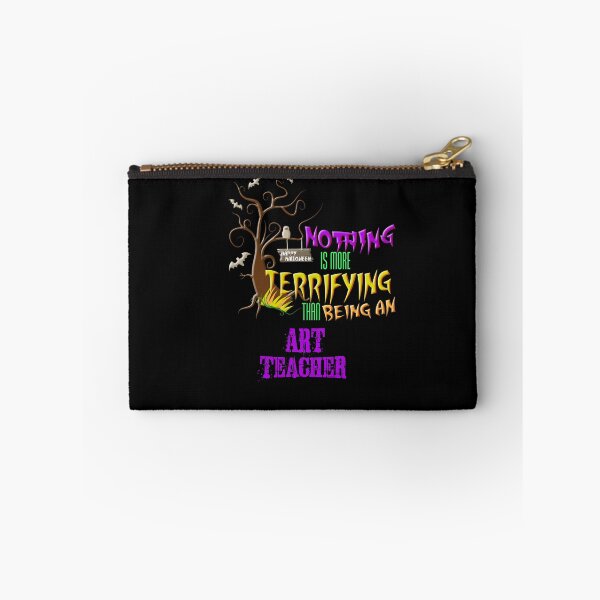Item preview, Funny Art Teacher Halloween Design Scary Students designed and sold by cgocgy.