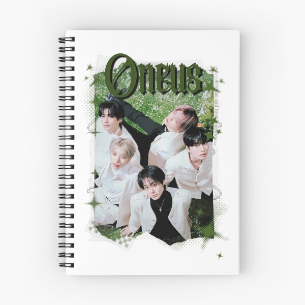 Item preview, ONEUS K-pop Boy Group Y2k Korean Pop Black and White Collage designed and sold by AJUNICE STUDIO.