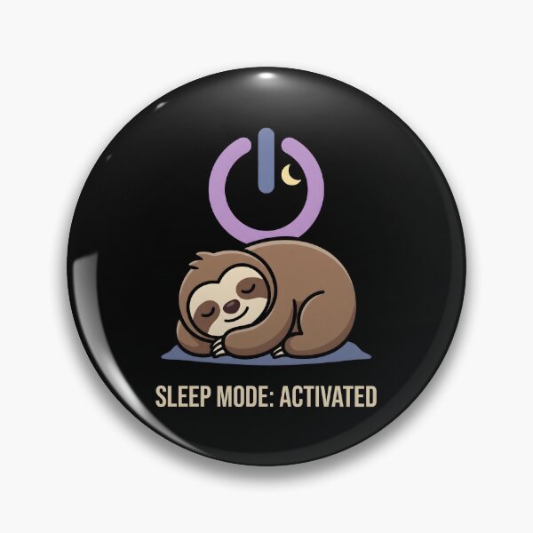 Item preview, Sleep Mode Activated Cute Sloth Sleeping Graphic designed and sold by SplashTastic.